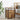Dulap de noapte Lemn vechi 40 x 42 x 60cm Lemn prelucrat