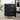 Dulap de noapte Stejar Negru 40 x 40 x 66 cm Lemn prelucrat