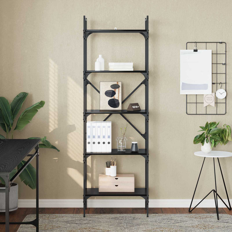 Bibliotecă 5 niveluri 56 x 32 x 174 cm Lemn prelucrat