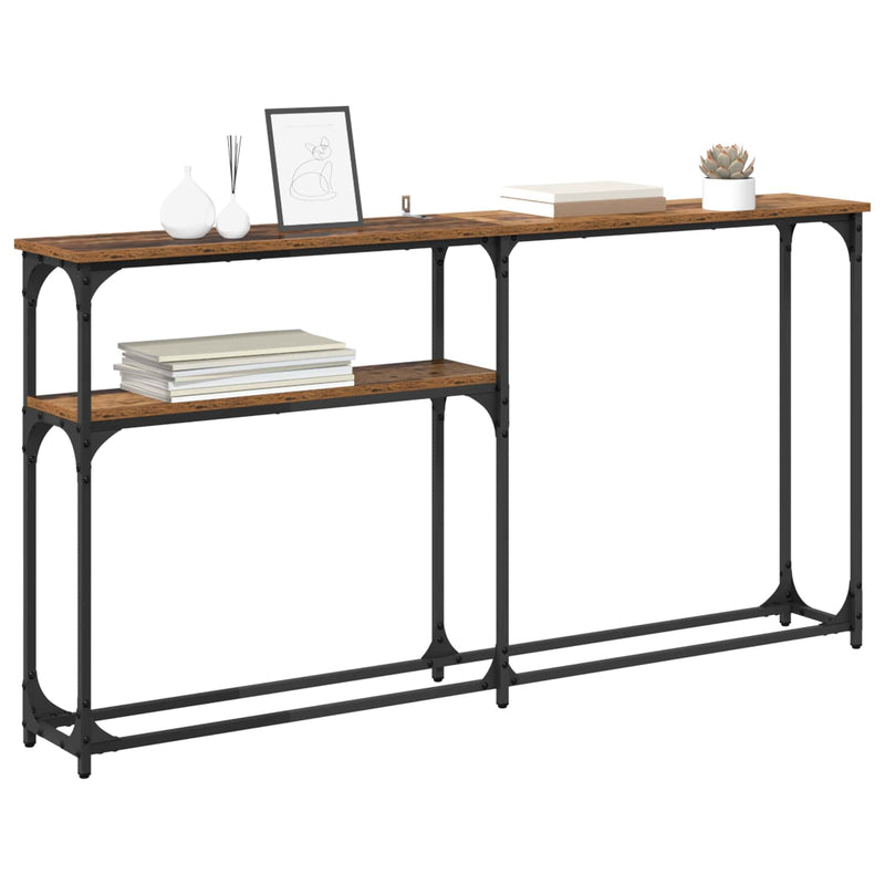 MasaConsole Lemn Vechi 145 x 22,5 x 75 cm Lemn prelucrat