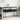 Masă de consolă Stejar Negru 100 x 40 x 75 cm Lemn prelucrat