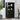 Bufet Stejar Negru 62 x 36 x 121,5 cm Lemn prelucrat