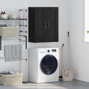 Dulap montat pe perete Stejar Negru 69,5 x 34 x 90 cm