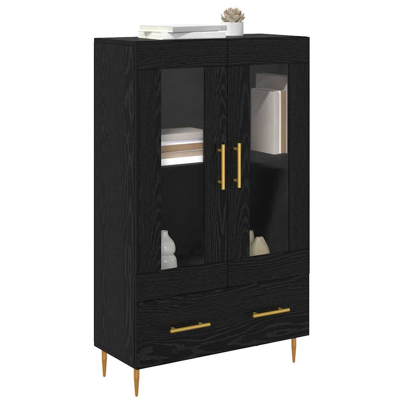 Bufet cu sertar Stejar Negru 69,5 x 31 x 115 cm