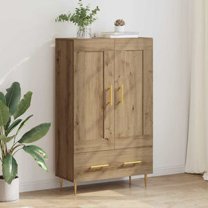 Bufet Stejar Artizanal 69,5 x 31 x 115 cm Lemn prelucrat