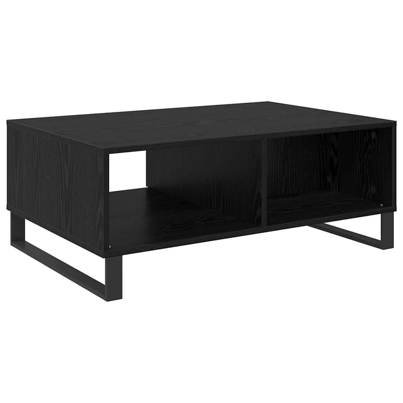 Masă de cafea Stejar Negru 90 x 60 x 35 cm Lemn prelucrat