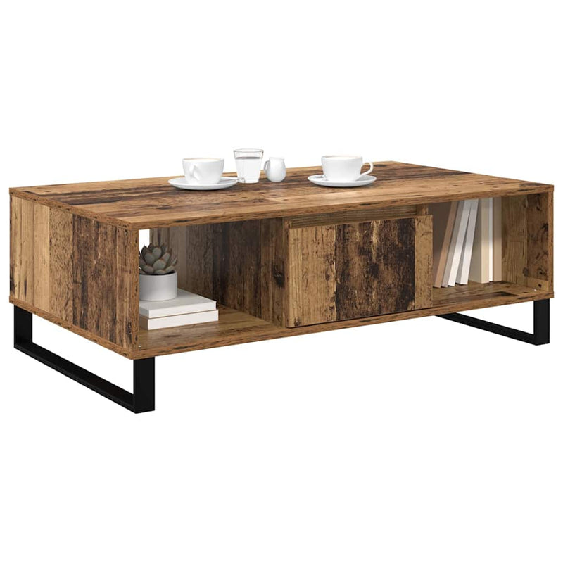 Masă de cafea Lemn vechi 104 x 60 x 35 cm Lemn prelucrat