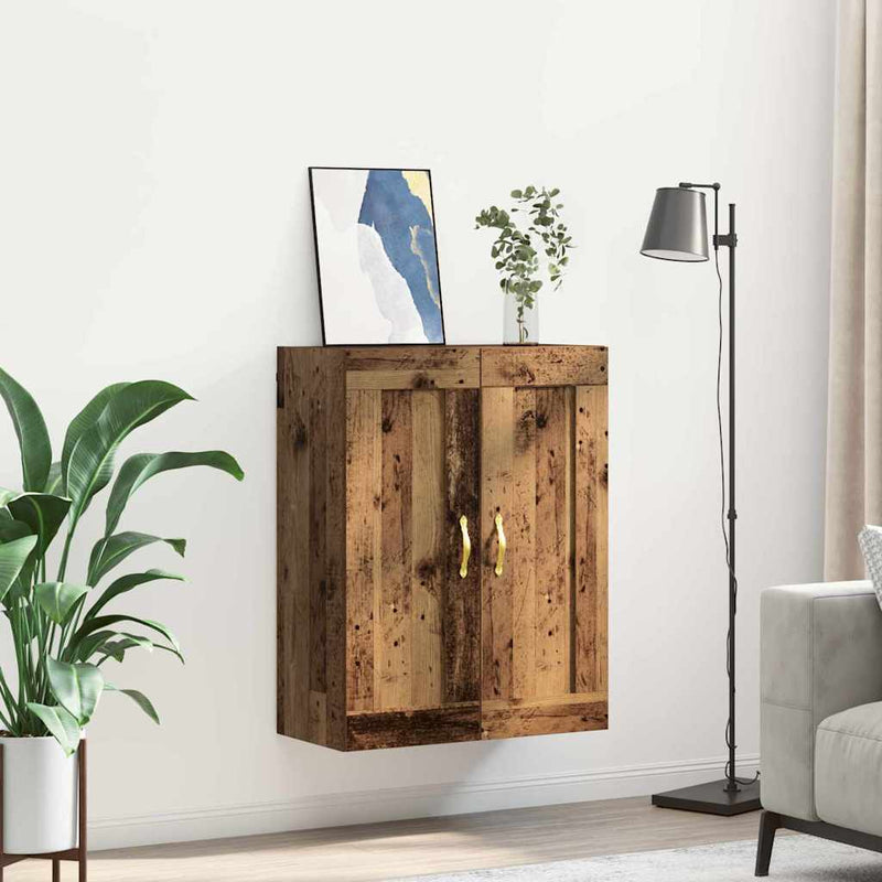 Dulap montat pe perete Lemn Vechi 69,5 x 34 x 90 cm