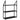 Raft de perete Montare pe perete Stejar Negru 60 x 21 x 78,5 cm