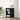 Bufet Stejar Negru 70 x 30 x 80 cm Lemn prelucrat