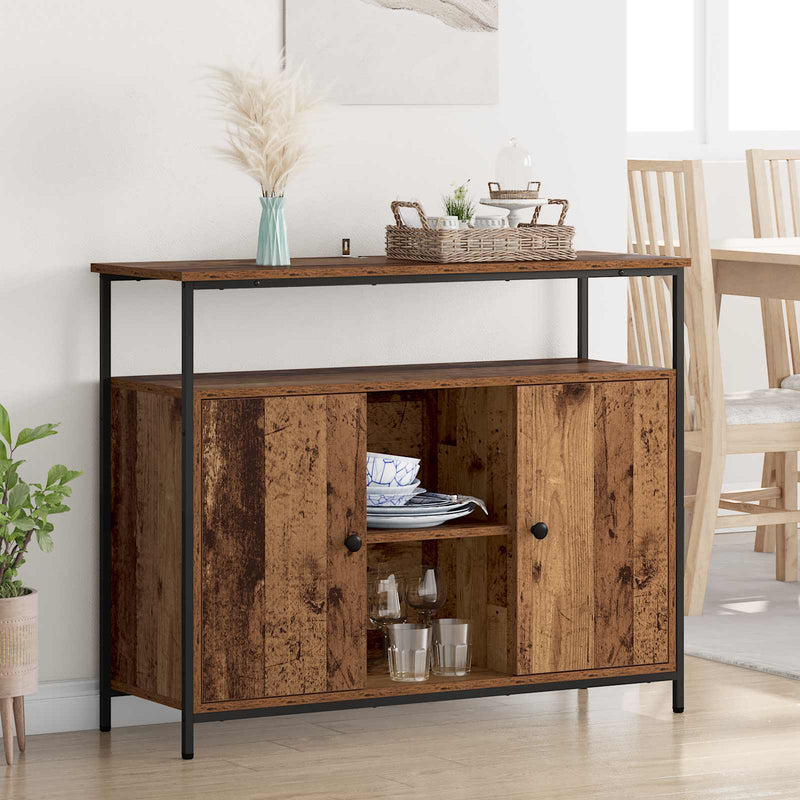 Bufet Lemn Vechi 100 x 35 x 80 cm Lemn prelucrat