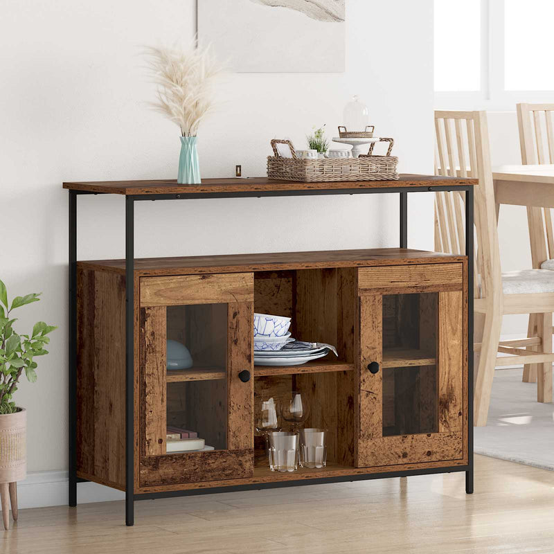 Bufet Lemn Vechi 100 x 35 x 80 cm Lemn prelucrat