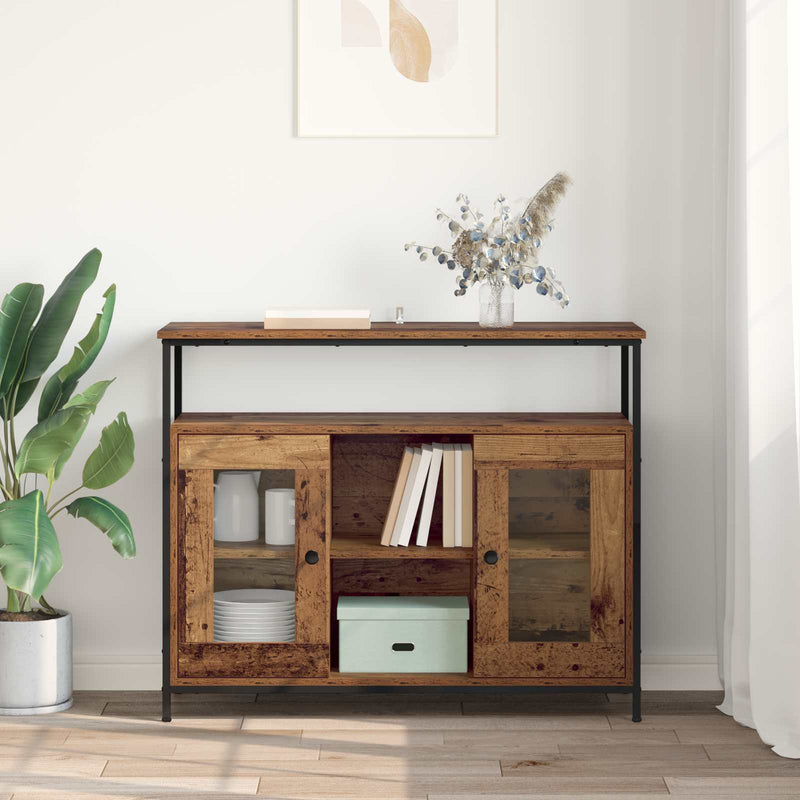 Bufet Lemn Vechi 100 x 35 x 80 cm Lemn prelucrat