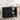 Bufet Stejar Negru 100 x 33 x 75 cm Lemn prelucrat