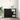 Bufet Stejar Negru 100 x 33 x 75 cm Lemn prelucrat