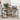 Birou Stejar Artizanal 139 x 139 x 75 cm Lemn prelucrat