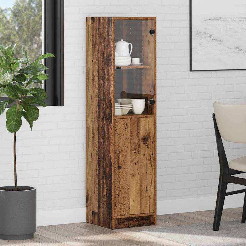 Bufet Lemn Vechi 35 x 37 x 142 cm Lemn prelucrat