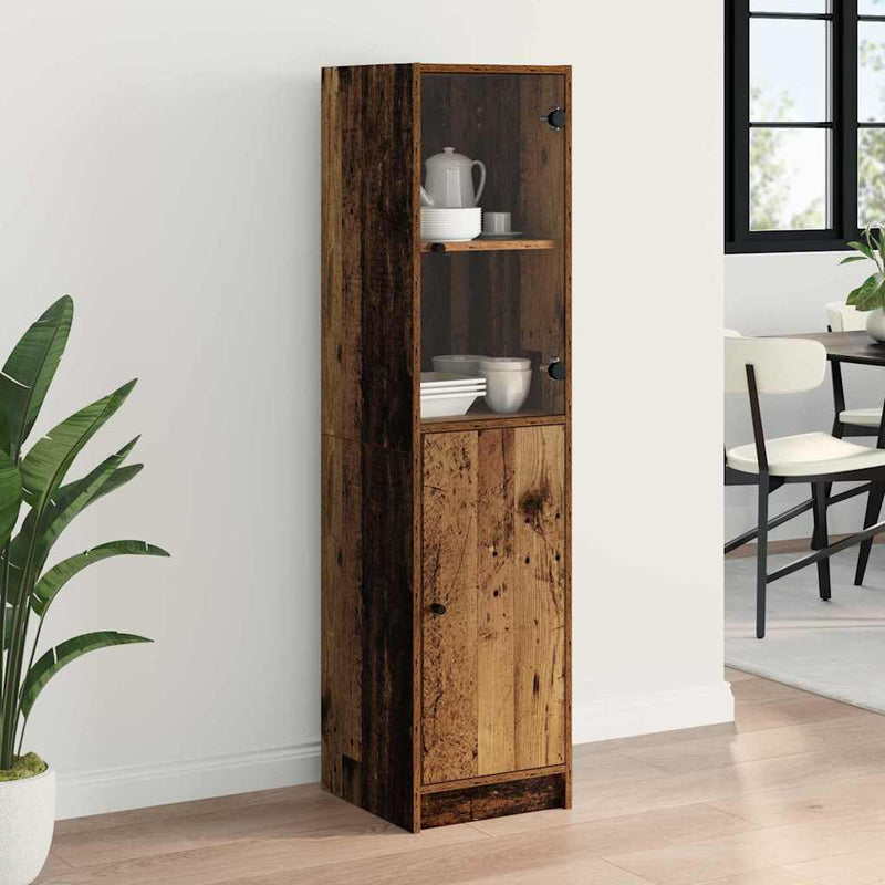Bufet Lemn Vechi 35 x 37 x 142 cm Lemn prelucrat