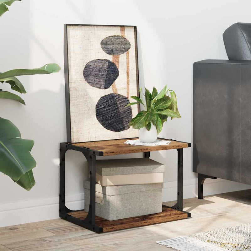 Suport pentru imprimantă Lemn vechi 41 x 28 x 33,5 cm