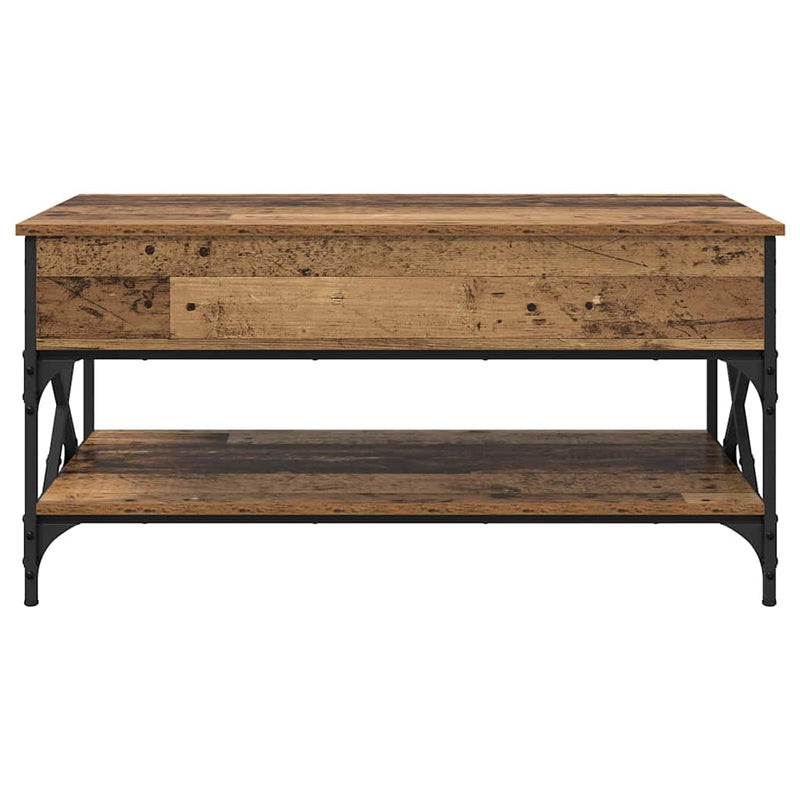 Masă de cafea Lemn Vechi 100 x 50 x 50 cm Lemn prelucrat