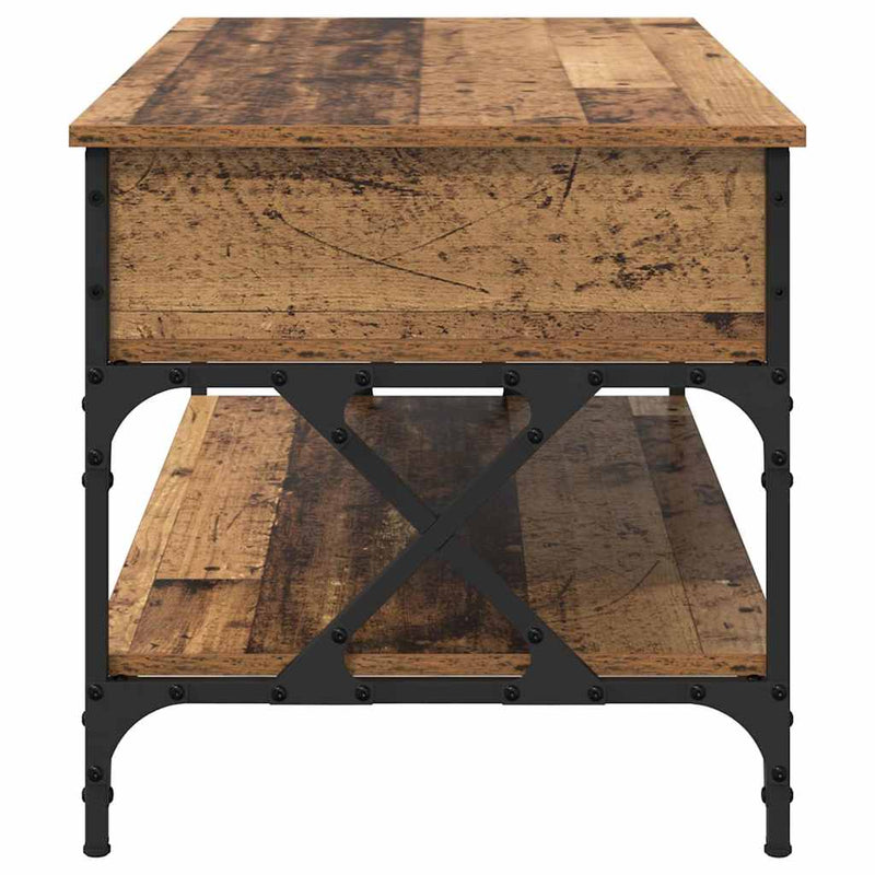 Masă de cafea Lemn Vechi 100 x 50 x 50 cm Lemn prelucrat