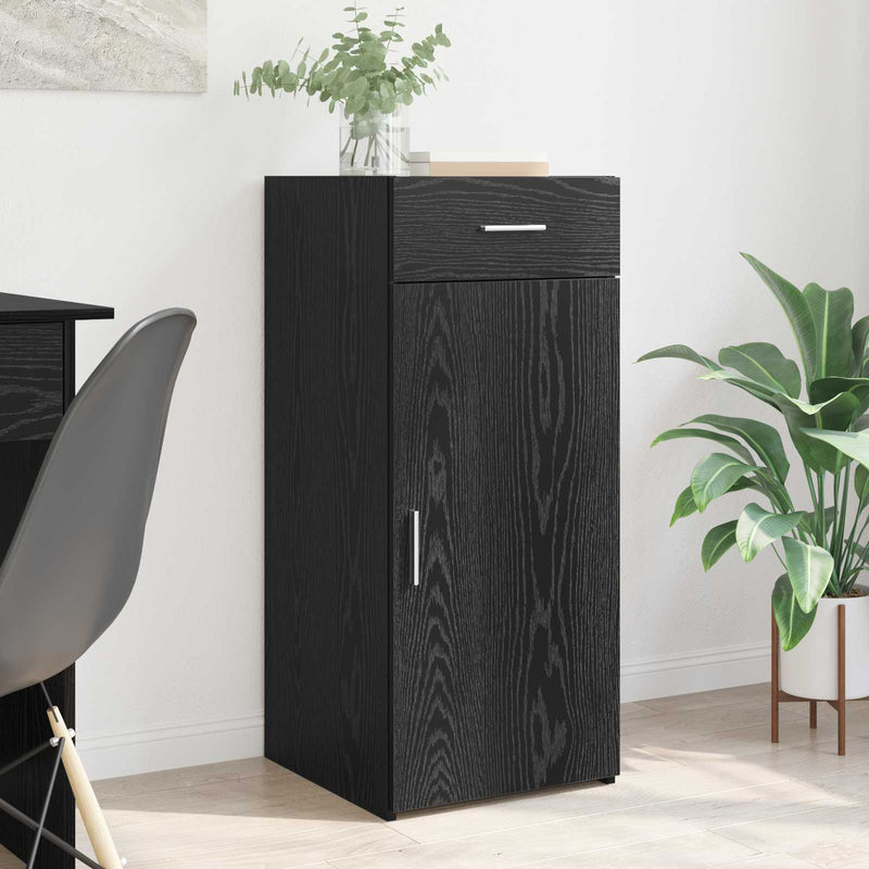 Dulap de depozitare cu sertar Stejar Negru 40 x 42,5 x 93 cm