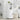 Dulap de Baie Alb lucios 30 x 35 x 95 cm Lemn prelucrat, Metal