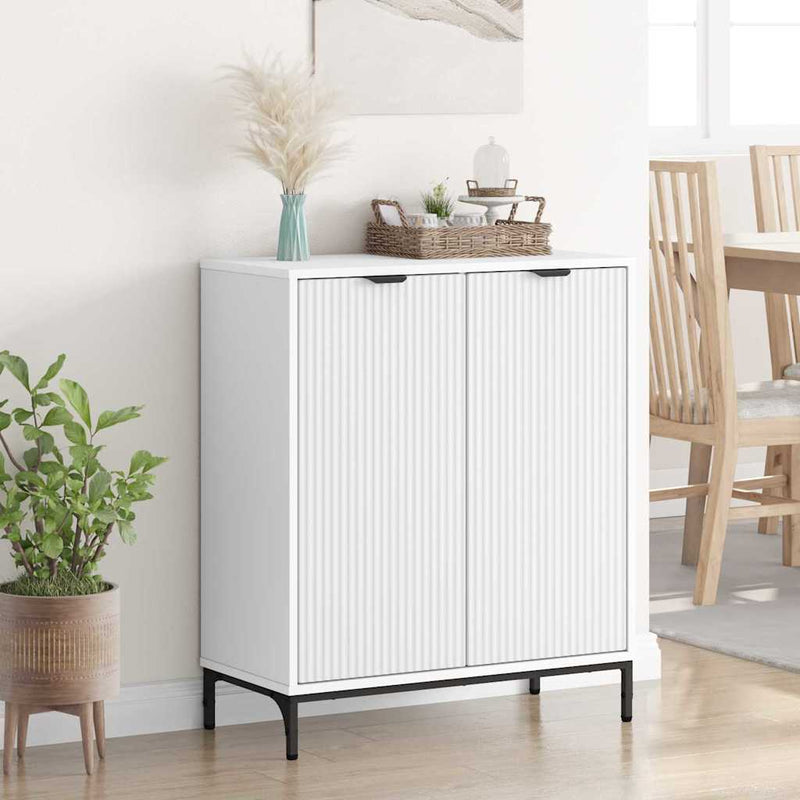 Bufet Alb 69,5 x 33 x 82 cm Lemn prelucrat