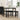 Bancă de Dining 100 x 32,5 x 48,5 cm 2 buc.