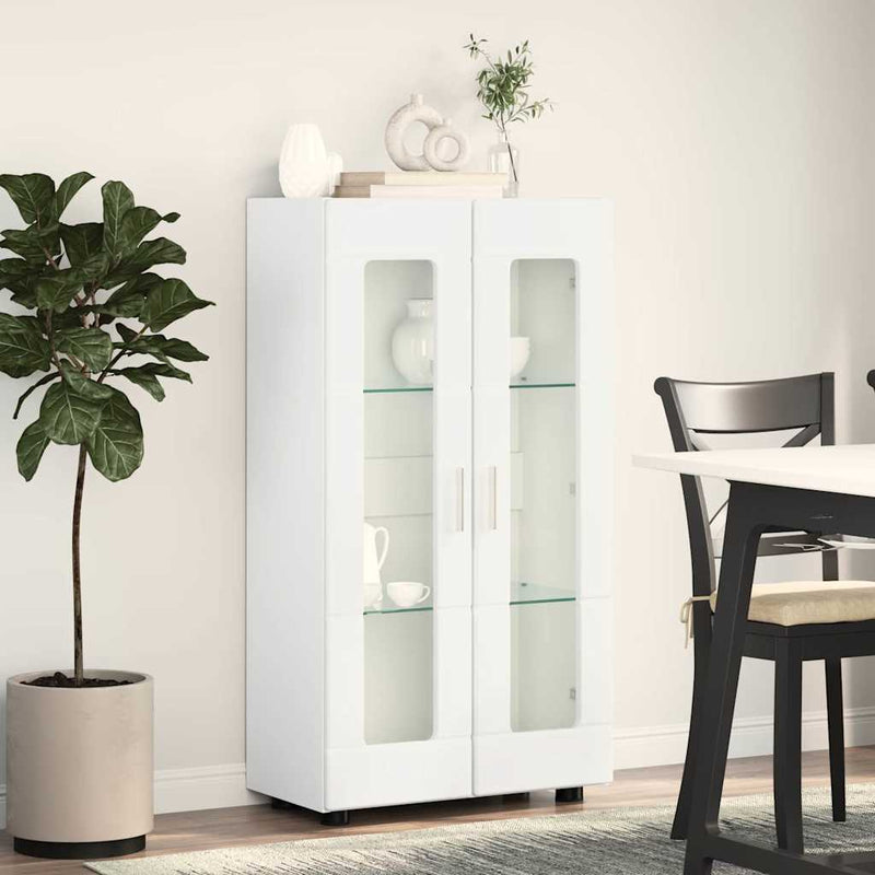Bufet FLORIN 55,5 x 29 x 100 cm Alb Lemn prelucrat