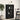 Bufet FLORIN 55,5 x 29 x 100 cm Negru Lemn prelucrat