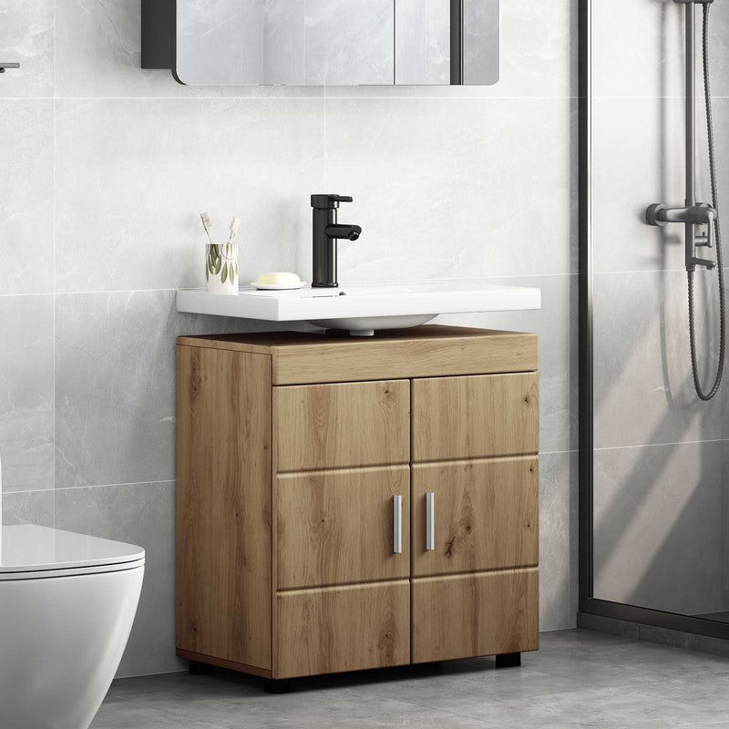 Set dulap baie TULUM Stejar Artizanal 60 x 34 x 63 cm