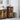 Set dulap baie TULUM Stejar fumuriu 37 x 31,5 x 82 cm