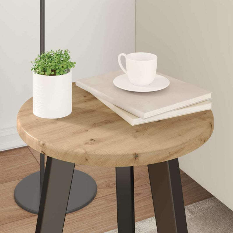 Placă de masă Ø 30 x 1,5 cm Rotund Lemn prelucrat