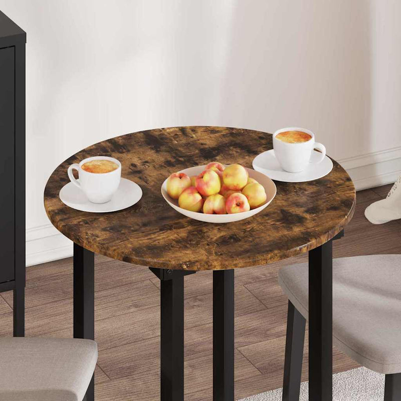 Placă de masă Ø 60 x 1,5 cm Rotund Lemn prelucrat