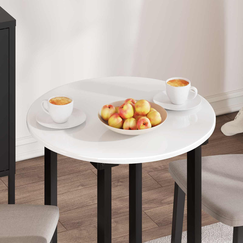Placă de masă Ø 70 x 1,5 cm Rotund Lemn prelucrat