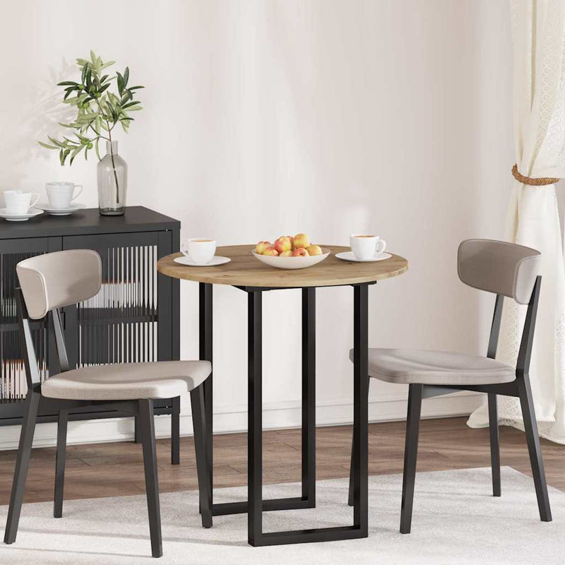 Placă de masă Ø 70 x 1,5 cm Rotund Lemn prelucrat