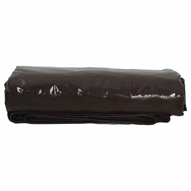 Pânză 650g / m² Maro 5 x 7 m Pânză cu acoperire PVC