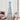 Brad de Crăciun artificial Alb 210 cm PVC