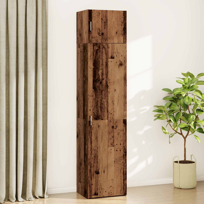 Bufet 2 buc. Lemn vechi 50 x 41 x 225 cm