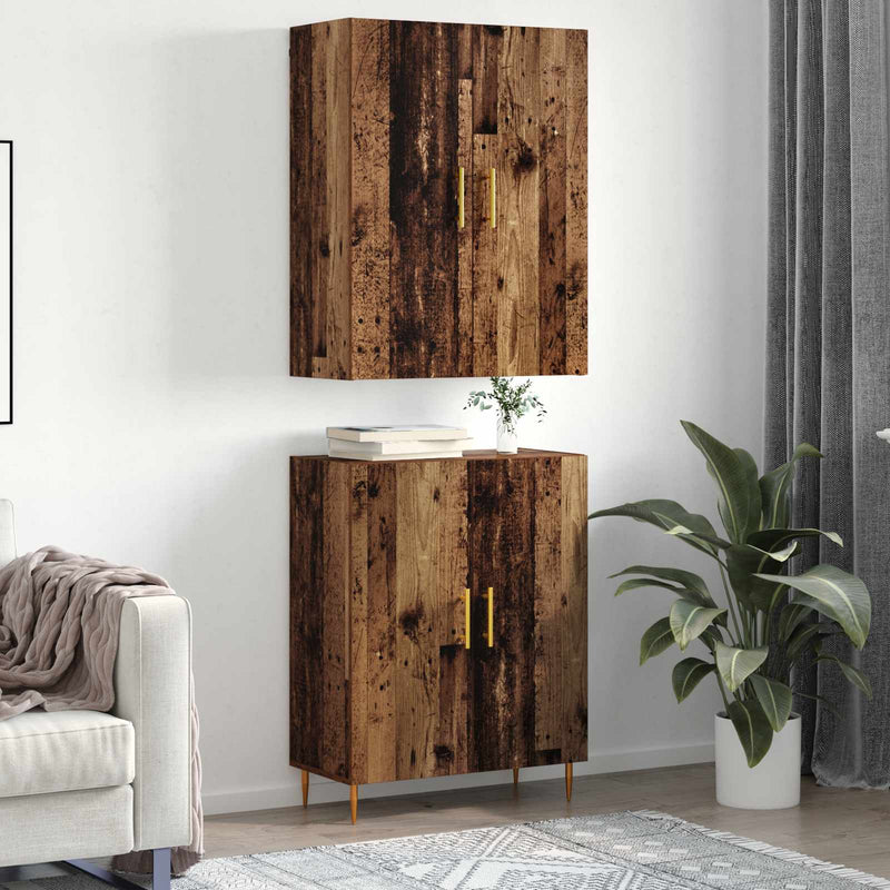 Bufet Lemn vechi 69,5 x 34 x 180 cm Lemn prelucrat