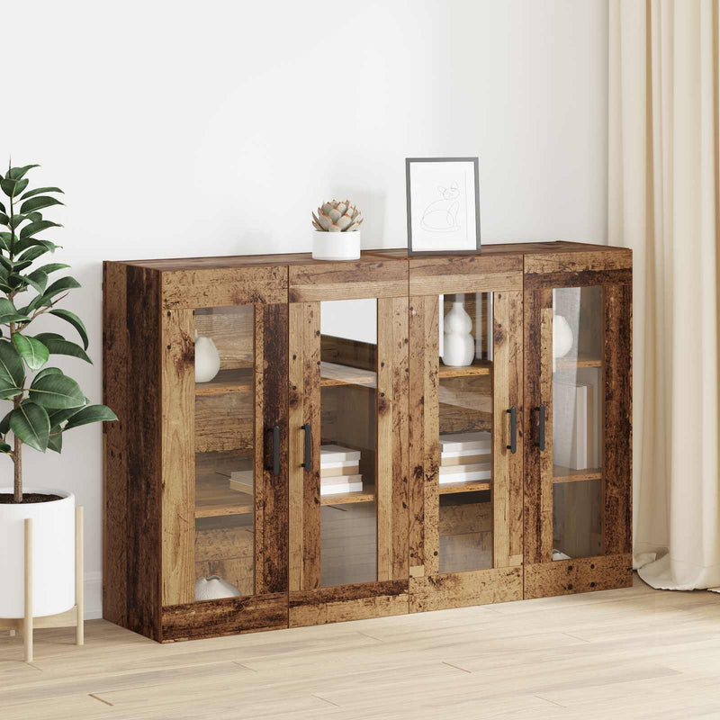 Mobilier cu Montaj pe Perete 2 buc. Lemn vechi Lemn prelucrat