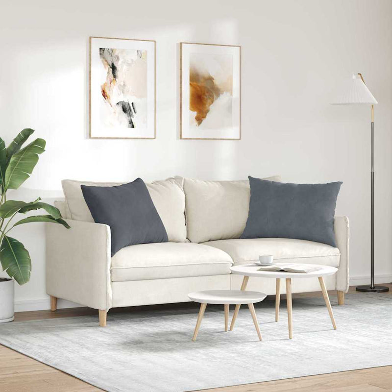 Perne pentru canapea 2 pcs Gri închis 70 x 50 cm