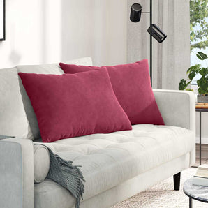 Perne pentru canapea 2 pcs Roșu Vin 70 x 50 cm