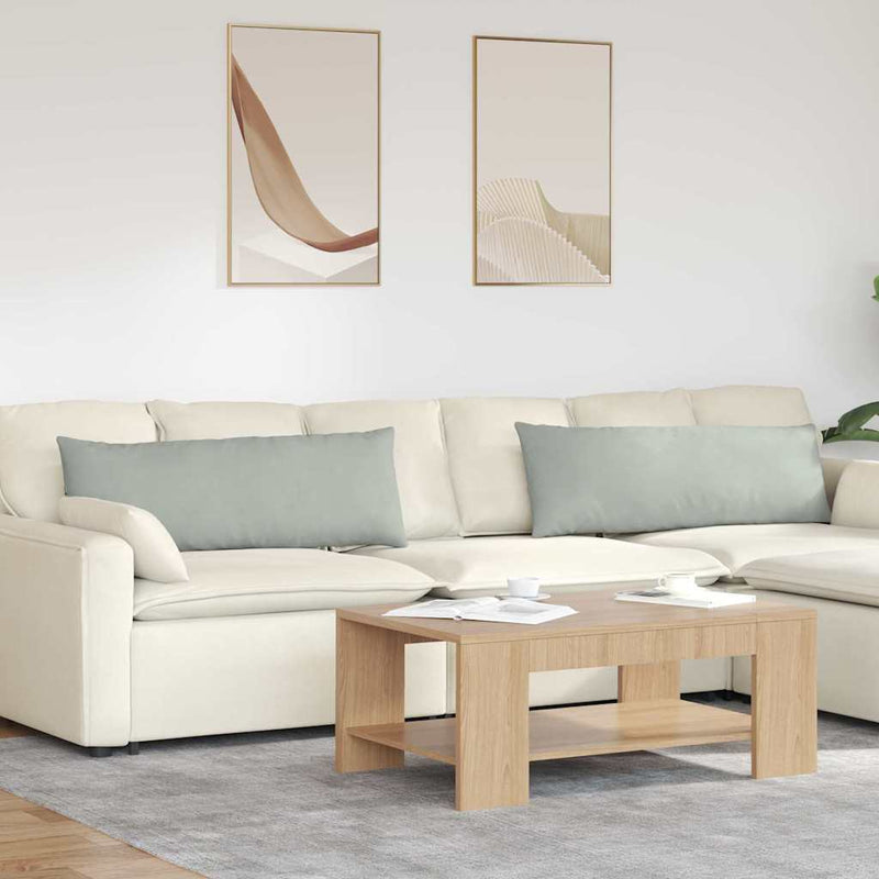 Perne pentru canapea 2 pcs Gri deschis 120 x 40 cm