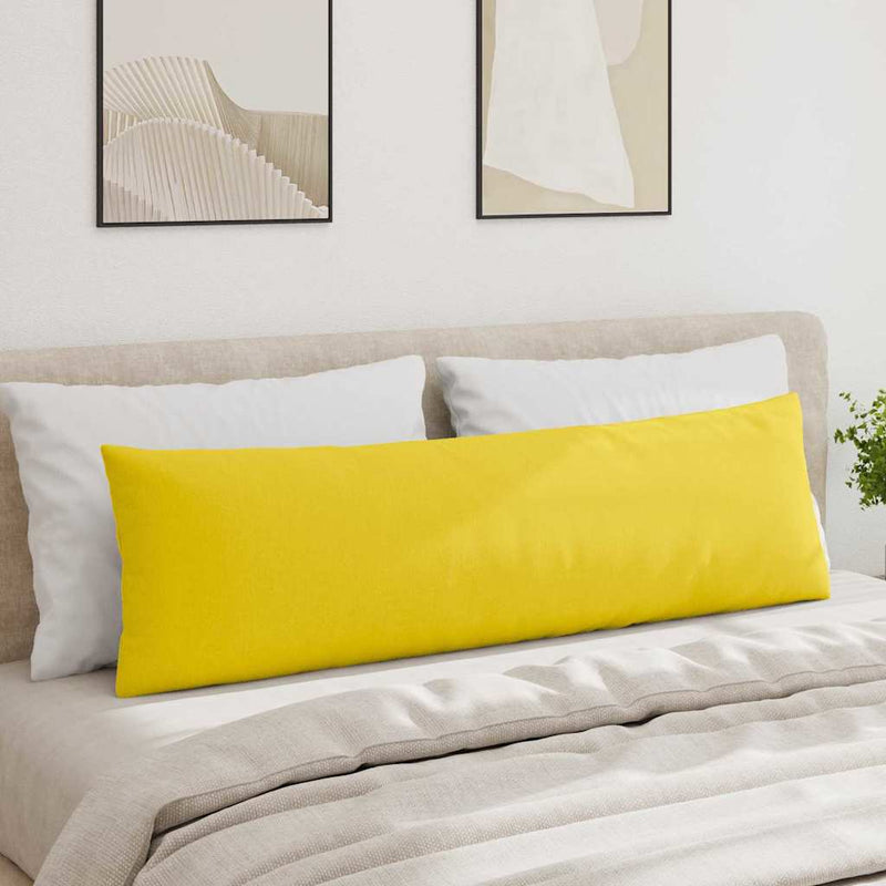 Perne pentru canapea 2 buc. țesătură Galben Deschis 145 x 40 cm
