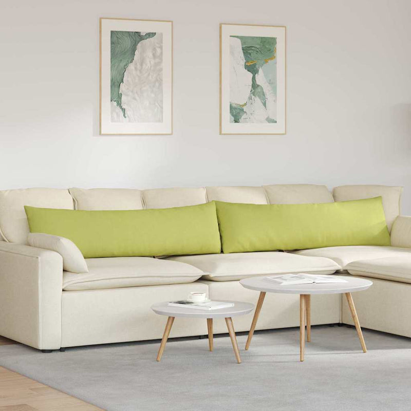 Perne pentru canapea 2 buc. țesătură Verde deschis 145 x 40 cm