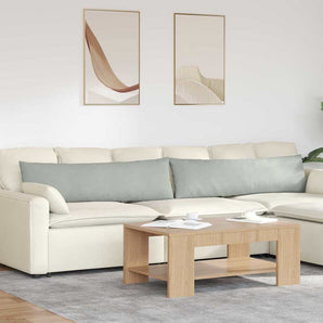 Perne pentru canapea 2 pcs Gri deschis 145 x 40 cm