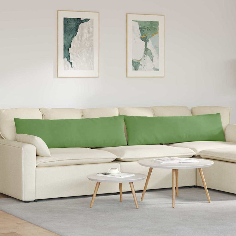 Perne pentru canapea 2 pcs Lysegrønn 145 x 40 cm
