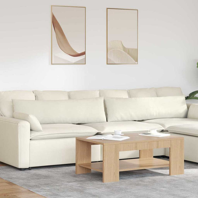 Perne pentru canapea 2 pcs Crem 145 x 40 cm